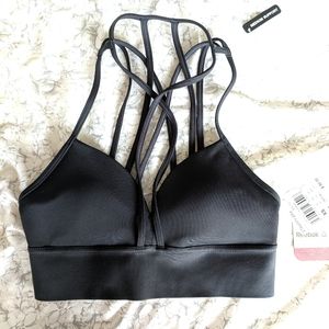 Reebok strappy sports bra